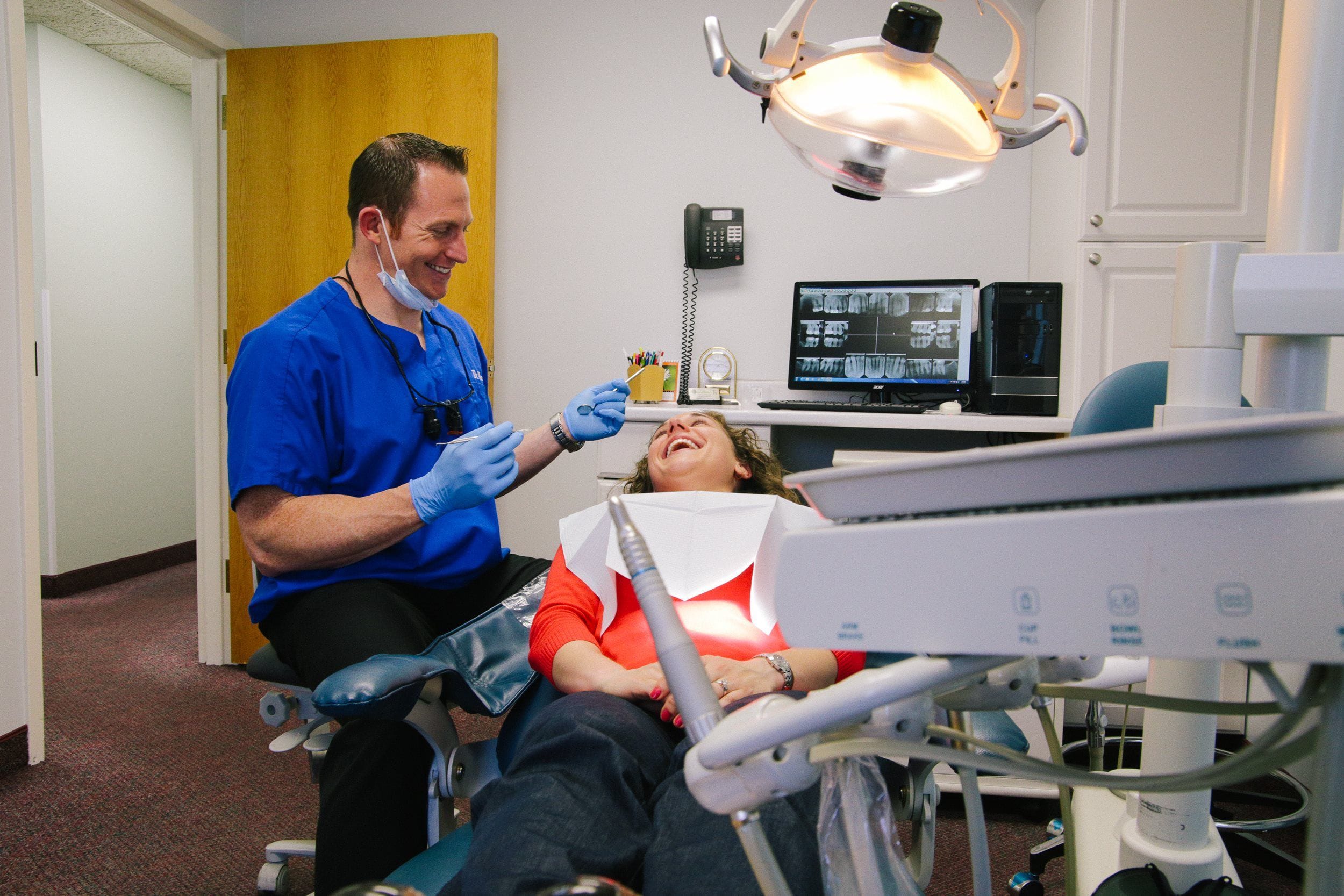 Merrimack Smiles Treating a Patient